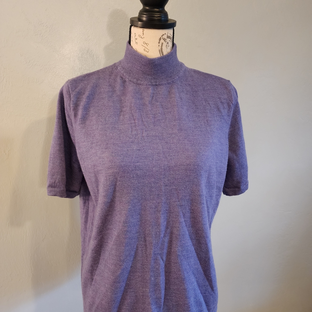 Pendleton Soft Lavender Merino Wool Top
